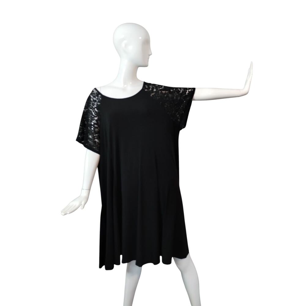 TORRID Women's size‎ 4X Mini Studio Knit Trapeze Whimsigoth Witchy Emo Dress